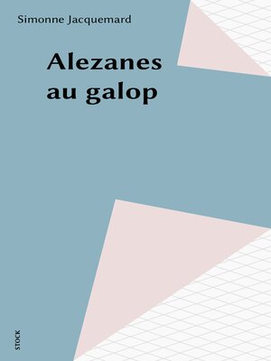 cover image of Alezanes au galop